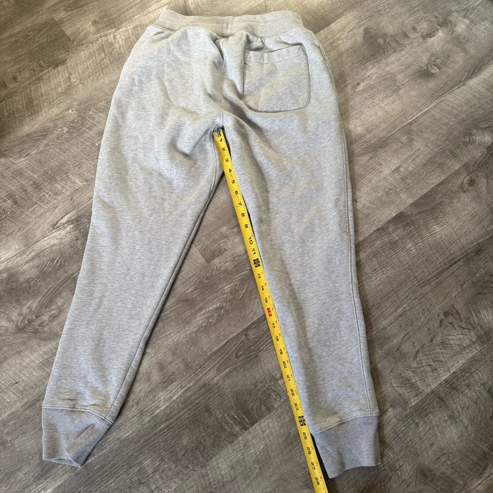 Champion Light Gray Women's Track Shorts with Logo - Picture 6 of 7